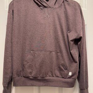 Vuori Halo Modern Pullover Hoodie - Huckleberry Heather - XS